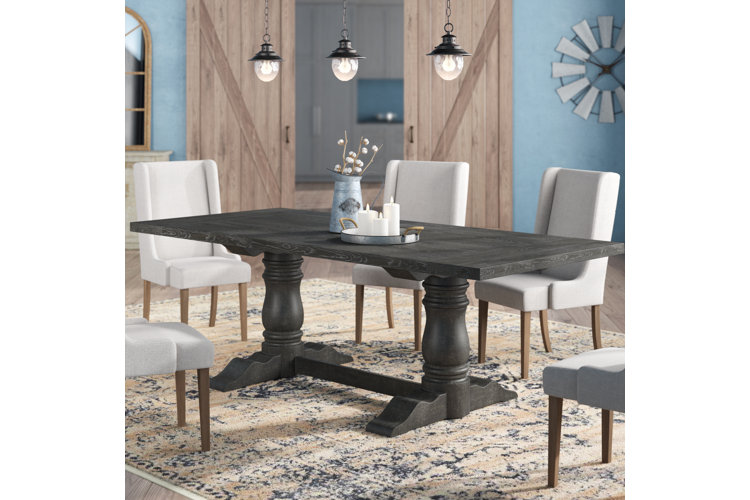 Wayfair gray deals dining table